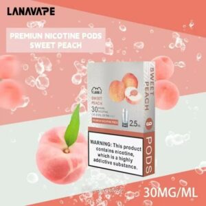 水蜜桃｜Lana煙蛋  水果風味 適配一代主機