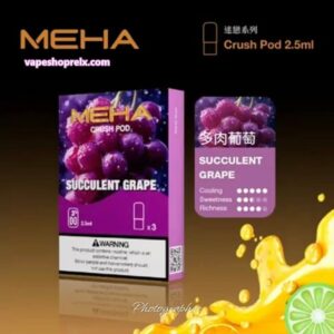 【16風味可選】MEHA五代煙彈 2.5ml*3Pods|魅嗨迷戀系列霧化彈 通用五代主機 正品現貨
