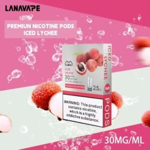 荔枝 拉娜 Lana電子菸煙彈 水果風味 可單色發光 2.5ml×3枚