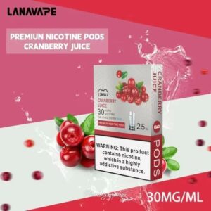 曼越莓｜Lana煙彈  2.5ml×3枚入 透明設計 適配一代主機